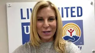 Kathleen Cannon, Pres./CEO of United Way Broward County, congratulates us on 25th anniversary!