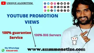 YT Promotion Views | Real People Views for All Social  Media Platform | YouTube Servers Views