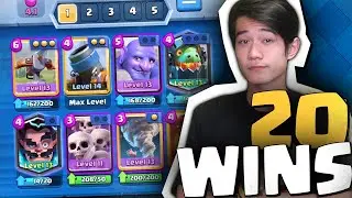 ✅ 20 WIN CHALLENGE w/ X-bow Mortar Deck!