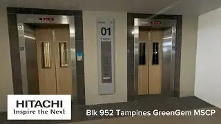 Hitachi Lift at Blk 952 Tampines Street 96 (Tampines GreenGem) MSCP