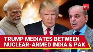 INDIA-PAKISTAN CEASEFIRE: Trump Reveals Sharif & Modi 'Used Common Sense' | How U.S. Mediated