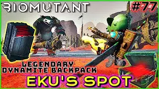 Defeat Captain Eku | Biomutant | Gameplay Walkthrough | Part 77 | Legendary Bomb Backpack