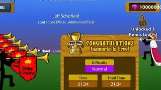 🌋Last final boss kill  best hack video🌋#stickwarlegacy #stickwarhack 🌋