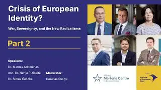 Crisis of European Identity? (Part 2) Democratic Solidarity and the Challenges of Identity in Europe