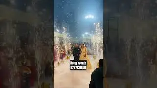 Couple Dry ice and cold fire entry style #dryice #dryicemachine #kolkata #coldfireworks #blast