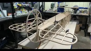 Balsa USA 1/3 Scale Fokker D.VII Mounting The Tail Part 2