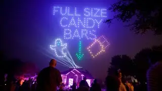 I Flew A Drone Show Above My House on Halloween. This is What Happened.