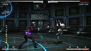 Kitana (Mournful, 34%, 1 bar) - Mortal Kombat X kombo #shorts