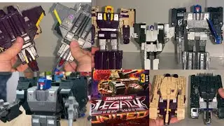Обзор фигурки Transformers Legacy United Overcharge. Сравнение коллекций Blitzwing, G1 и Ehobby.