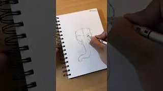 Ganesh ji drawing using alcohol Markers ✨#shorts