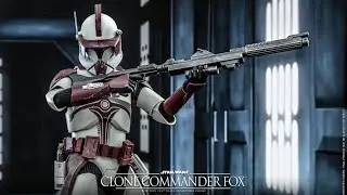 Hot Toys STAR WARS The Clone Wars CLONE COMMANDER FOX