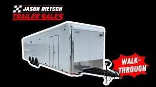 34' Race Trailer United (WALK-THROUGH)