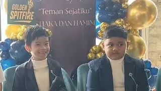 DUET PENYANYI CILIK BERBAKAT SHAKA DAN HAMIM RILIS SINGLE PERDANA BERJUDUL TEMAN SEJATIKU