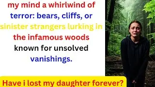 I Lost My Teen Daughter In The Thick Forest😥