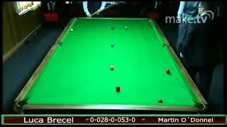 Plansecur Snooker Open Halbfinalspiel Start bei 27 Min