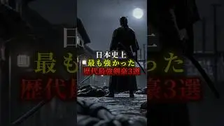 日本史上最も強かった、歴代最強の剣豪3選