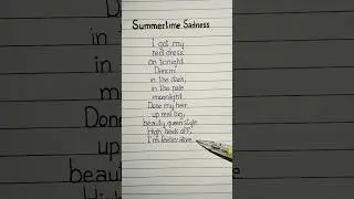 i got my red dress on tonight lyrics #summertimesadness #lanadelreymusic #lyrics