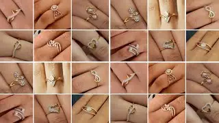 Latest and Beautiful Gold Ring Designs for Women ||Daily wear gold ring designs ||Ring Collections