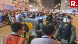 Shocking Incidents Caught On Camera: Hong Kong Protesters Burn China Flag