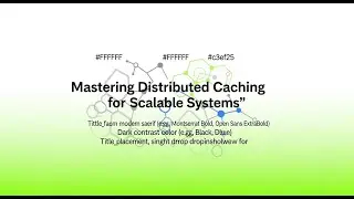 Distributed Caching Architecture: Best Practices & Patterns #twitter #distributedsystems