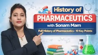 HISTORY OF PHARMACEUTICS IN 10 POINTS D PHARMA 1ST YEAR EXAMPLE BY SONAM MAM #video #viral