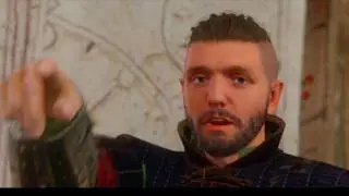 Drinking Bard Potion before speech in church. Kingdom Come Deliverance