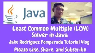Least Common Multiple (LCM) Solver in Java