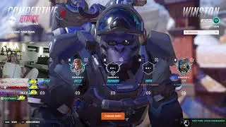 xQc Encounters a Libt*rd on his First game back of Overwatch...