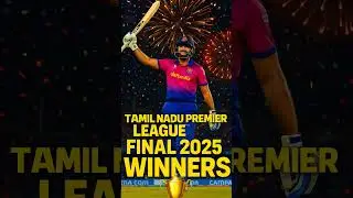 IDream Tiruppur Tamizhans Win TNPL 2025 by 118 Runs! 🏆 Total Domination!