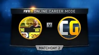 FIFA 15 | Online Career Mode - Matchday 2 vs FULLMETALZO!!