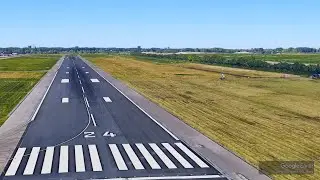 The Hague Airport - Ridderkerk in Earth studio flightsimulation