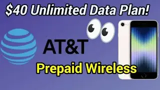 Major AT&T Prepaid Discount! Unlimited Data $40!