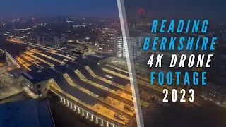 2023 | Reading, Berkshire | 4K Drone Stock Footage