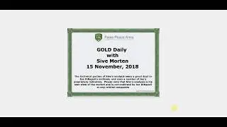 Forex Peace Army | Sive Morten Gold Daily 11.15.18