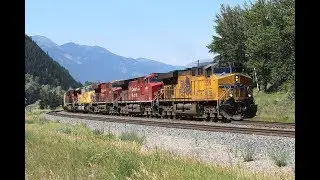 Railfanning Crowsnest Pass - CP's Cranbrook Sub.