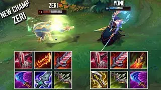 ZERI vs YONE FULL BUILD FIGHTS & Best Pentakills!