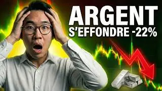 L’argent chute de 22 % en 2 heures – Que vient-il de se passer ?