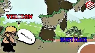 Mini Militia : 1vs1 Verixon vs Flaux And New Avatar