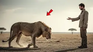 Lion Approaches The Man Who Saves Him &mdash; Then Something Shocking Happened In Front Of Everyone