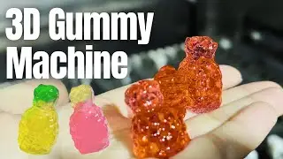 SINOFUDE 3D Gummy Candy Production Line THC/CBD Soft candy making equipment
