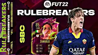 FIFA 22  - NICOLO ZANIOLO RULEBREAKERS SBC PLAYER OVERVIEW (REVIEW) #FIFA22 #RULEBREAKERS