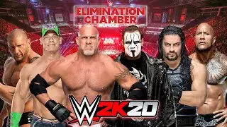 WWE 2K20 Elimination Chamber Match - GameOnGabru Gameplay PS4