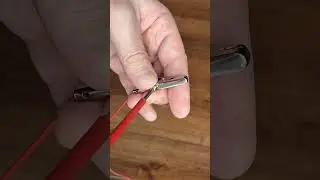 Remember how to connect the electrical clamp correctly.