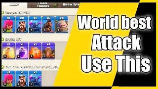 world Best Attack Th9 | Clash Of Clan Best Loot Attack Strategy  world Best Attack Th9 #clashofclans