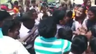 Students crying for teacher transfer/ tamilnadu / Bhagavan teacher / #Fire_media