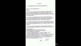 MSC zoology 2nd semester syllabus by NEP 2025-2026 of rmlau.#shortsfeed #vlogger #vlog