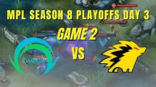 META AULUS JUNGLER NI KAIRI | GAME 2 OMEGA VS ONIC | MPL PH SEASON 8 PLAYOFFS DAY 3