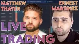 Forex Live Trading with Matthew Thayer