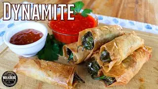 Dynamite Spring Roll Recipe | Spicy Jalape&ntilde;o and Pork Lumpia Recipe | Filipino Street food | How to