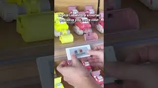 Use Electronic Shelf Labels to make astrategic digital transformation!!!😎 #asmr #pricetag #retail